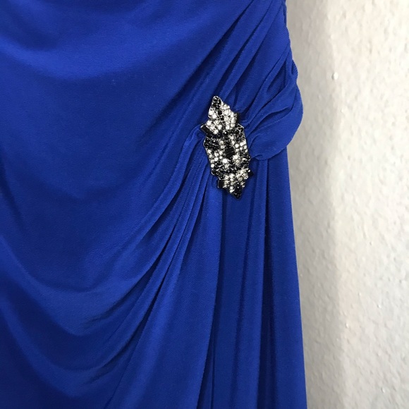 Ralph Lauren Evening Gown One Shoulder - Size 6 - Picture 4 of 8